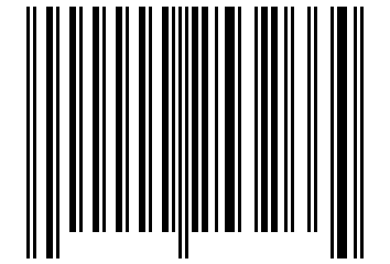 Number 253266 Barcode