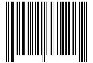 Number 25381106 Barcode