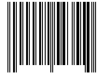 Number 2543550 Barcode