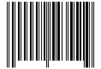 Number 2543551 Barcode