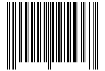 Number 25536 Barcode