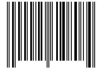 Number 25610808 Barcode