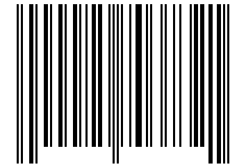 Number 25703732 Barcode
