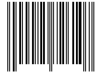 Number 25726107 Barcode