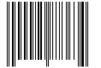 Number 25873634 Barcode