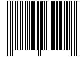 Number 25962171 Barcode