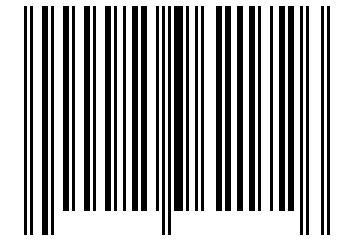 Number 25962172 Barcode