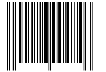 Number 26004846 Barcode