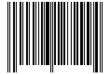 Number 26127299 Barcode