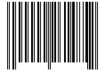 Number 261485 Barcode
