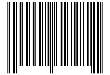 Number 2617281 Barcode