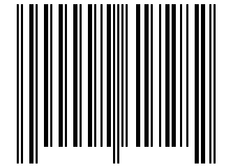 Number 2617282 Barcode