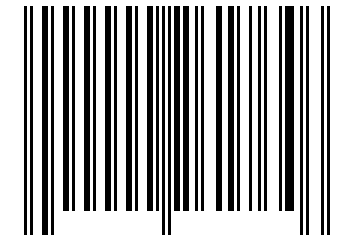 Number 261764 Barcode