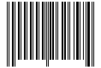 Number 262657 Barcode