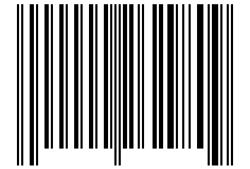 Number 262980 Barcode