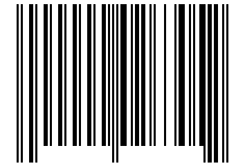 Number 26305 Barcode