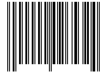 Number 26532 Barcode