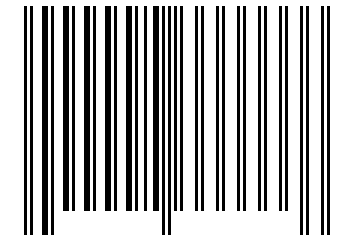 Number 2666666 Barcode
