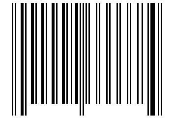 Number 2666668 Barcode