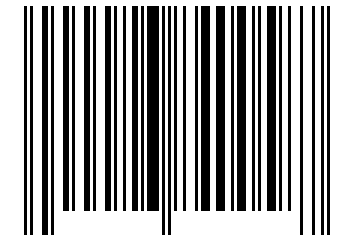 Number 26840058 Barcode