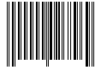 Number 26896 Barcode