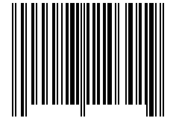 Number 27110301 Barcode