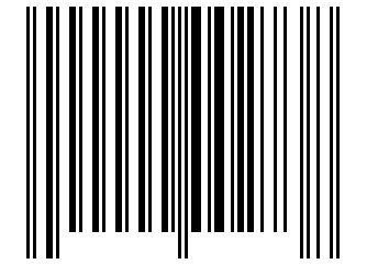 Number 2738 Barcode