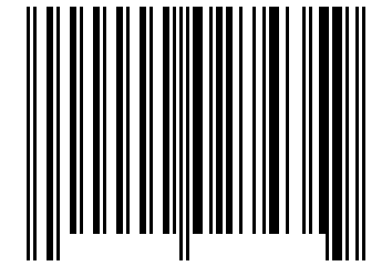 Number 27435 Barcode