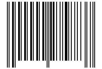 Number 275883 Barcode