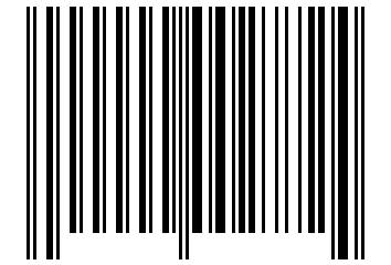 Number 2772 Barcode