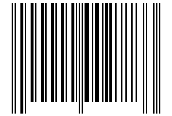 Number 2773 Barcode
