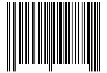 Number 2775 Barcode
