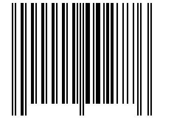 Number 2776 Barcode