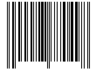 Number 27770498 Barcode