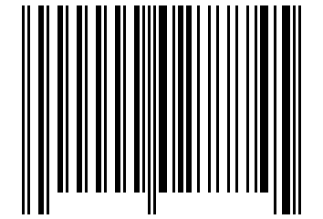 Number 27774 Barcode