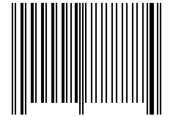 Number 2777777 Barcode