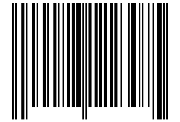 Number 28122307 Barcode