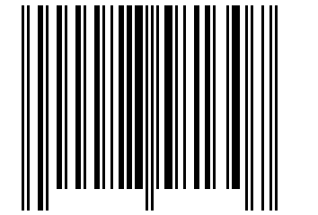 Number 28581307 Barcode