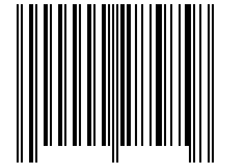 Number 285858 Barcode