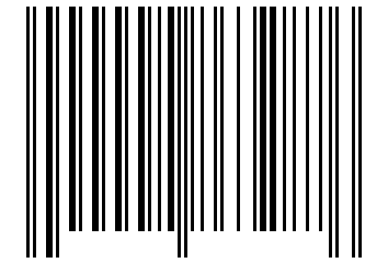 Number 2863287 Barcode