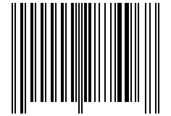 Number 287496 Barcode