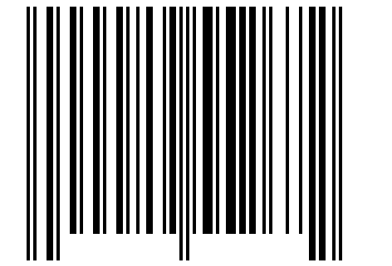Number 29552672 Barcode