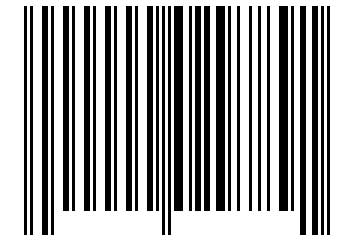 Number 29789 Barcode
