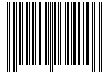 Number 30070 Barcode