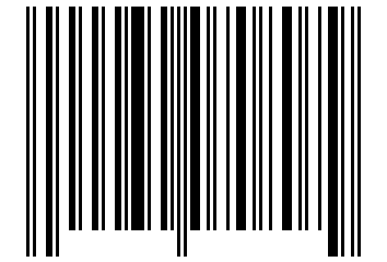 Number 30070807 Barcode