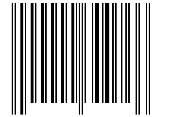 Number 300766 Barcode