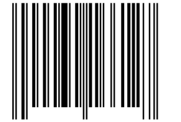 Number 30166127 Barcode