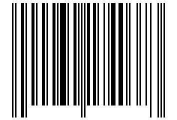 Number 30174037 Barcode