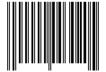 Number 3020 Barcode