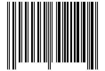 Number 302100 Barcode